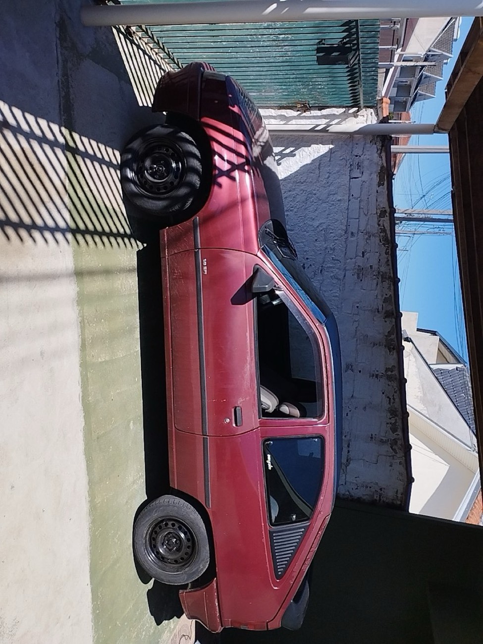 Carro antes do tratamento